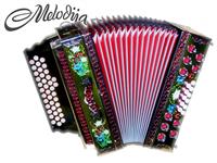 Melodija diatonična hamonika 38cm UNIKAT