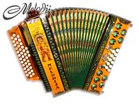 Melodija diatonična hamonika 38cm UNIKAT