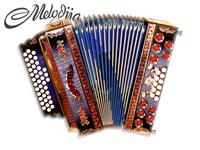 Melodija diatonična hamonika 38cm UNIKAT