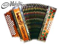 Melodija diatonična hamonika 38cm UNIKAT