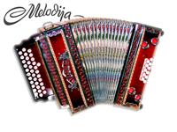 Melodija otroška diatonična harmonika 'MODERNA'