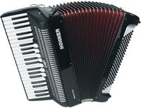 Hohner BRAVO III 120-basna New Bellow harmonika črna