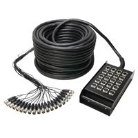 Adam Hall K20C50 Multicore with Stage Box 16/4 50 m