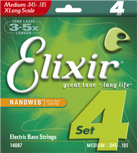 ELIXIR 045/105 MEDIUM XL 4STR L BASS NANOWEB