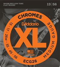 D'ADDARIO ECG26 13-53 brušene strune