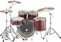 Yamaha Rydeen Standard Burgundy Glitter komplet bobnov s činelami