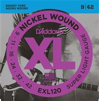 D'ADDARIO EXL120 9-42 strune za električno kitaro