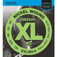 D'ADDARIO EXL165-5 045-135 strune za 5-strunsko bas kitaro
