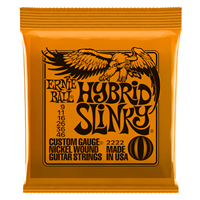 ERNIE BALL 2222 9-46 HYBRID SLINKY strune za električno kitaro