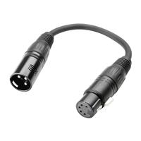 Adam Hall K3DHM0020 DMX 0,2 m kabel