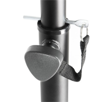 Adam Hall SPS822 vmesno stojalo za zvočnik z M20 vijakom