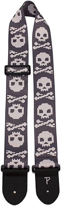 PERRIS LPCP-7090 POLY PIXEL SKULLS STRAP