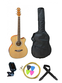 Flight F-230 NAT komplet akustična kitara