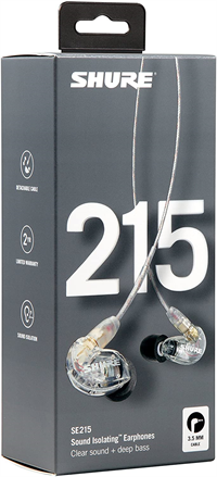 Shure SE215 CL in-ear slušalke