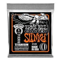 Ernie Ball 09-46 Slinky Coated Titanium strune za električno kitaro