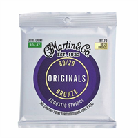 Martin M170 10-47 Extra Light 80/20 Originals strune za akustično kitaro