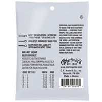 Martin MA140T Light (12-54) AA Treated Bronze 80/20 strune za akustično kitaro