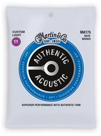 Martin MA175 Custom Light (11-52) AA Bronze 80/20 strune za akustično kitaro