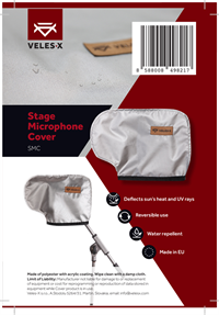 Pokrivalo za mikrofon Veles-X