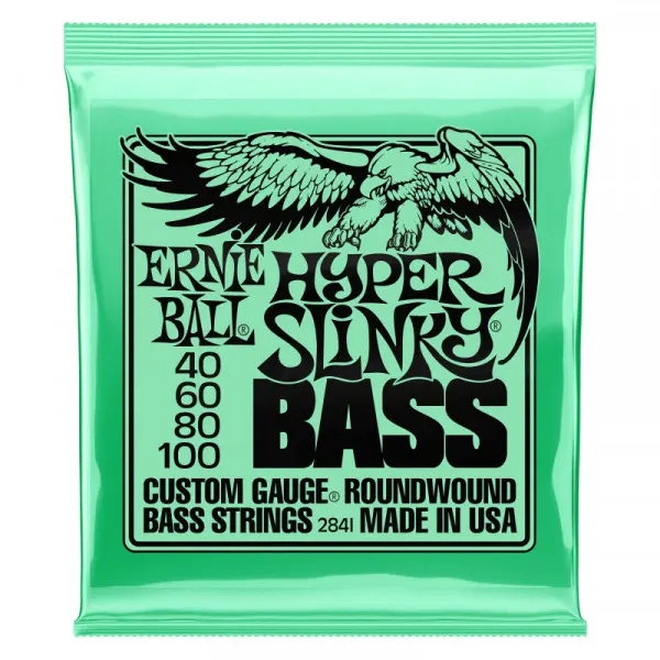 ERNIE BALL 2841 HYPER SLINKY 40-100 strune za bas kitaro