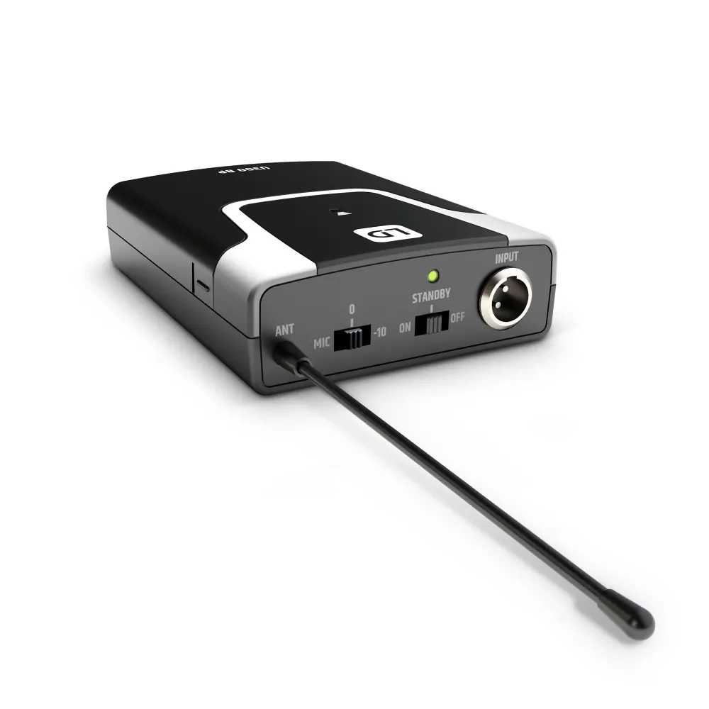 LD Systems U306 (655-679MHz) BPG brezžični sistem z bodypackom in instrumentalnim kablom
