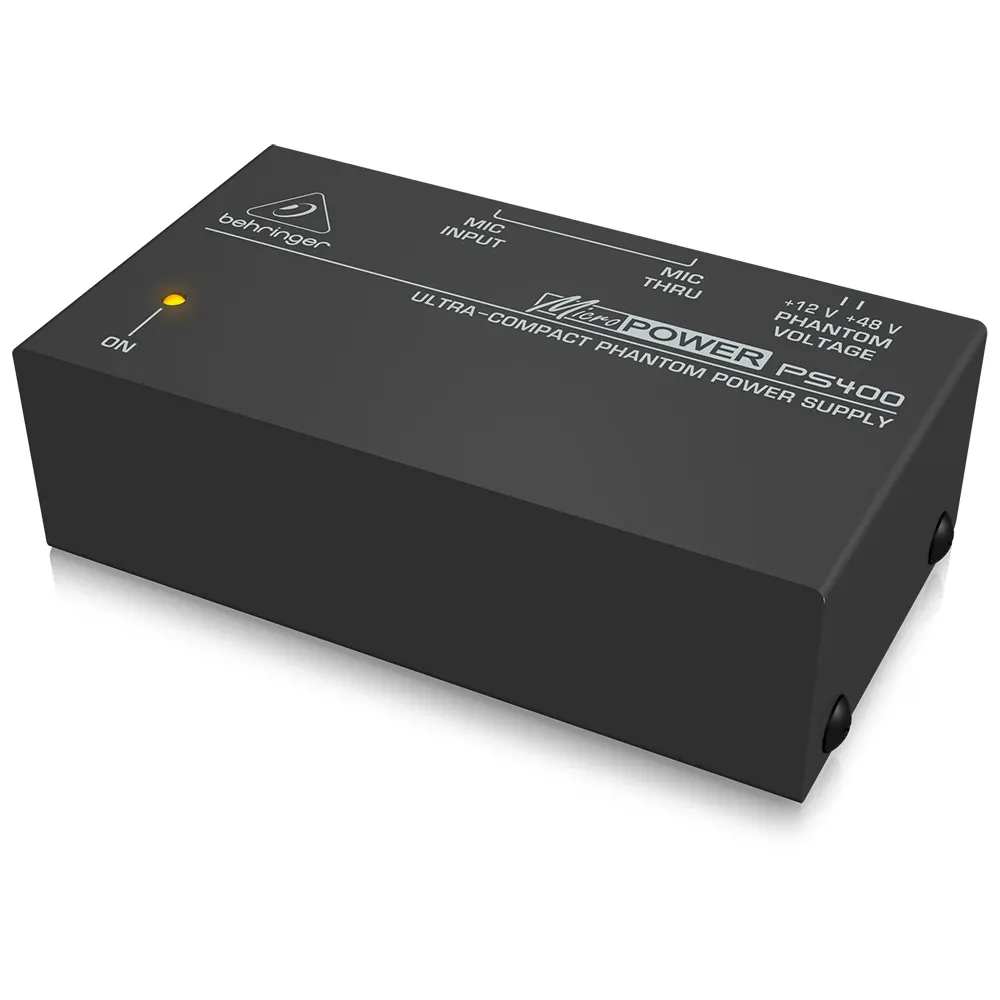 Behringer PS400 phantom power adapter