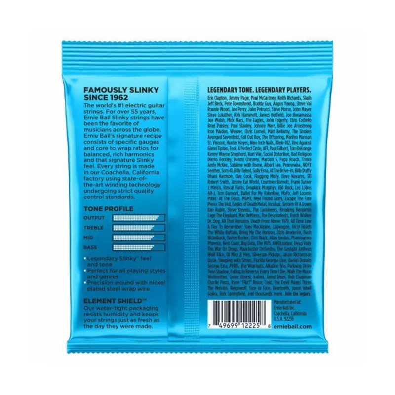 ERNIE BALL 2225 8-38 EXTRA SLINKY strune za električno kitaro