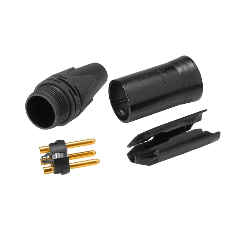 NEUTRIK NC3FXX-B XLR KONEKTOR POZLAČEN