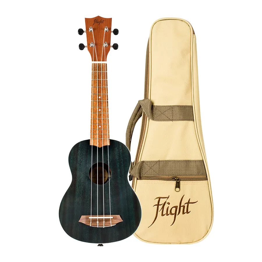 FLIGHT NUS380 Topaz soprano ukulele s trobo