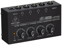 Behringer HA400 MicroAmp ojačevalec za slušalke