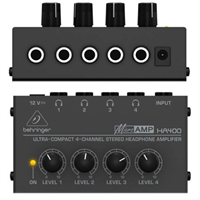 Behringer HA400 MicroAmp ojačevalec za slušalke