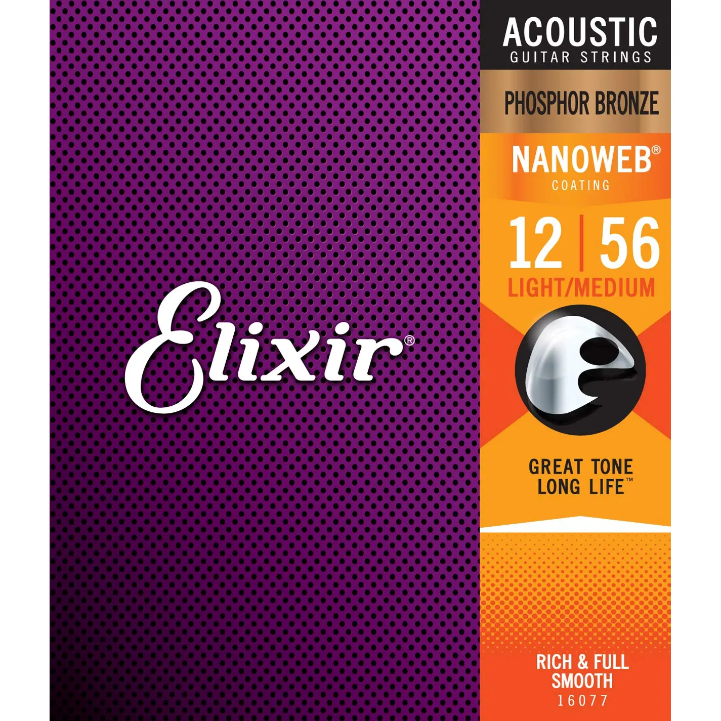 ELIXIR 12-56 LIGHT MEDIUM PHOSPHOR BRONZE