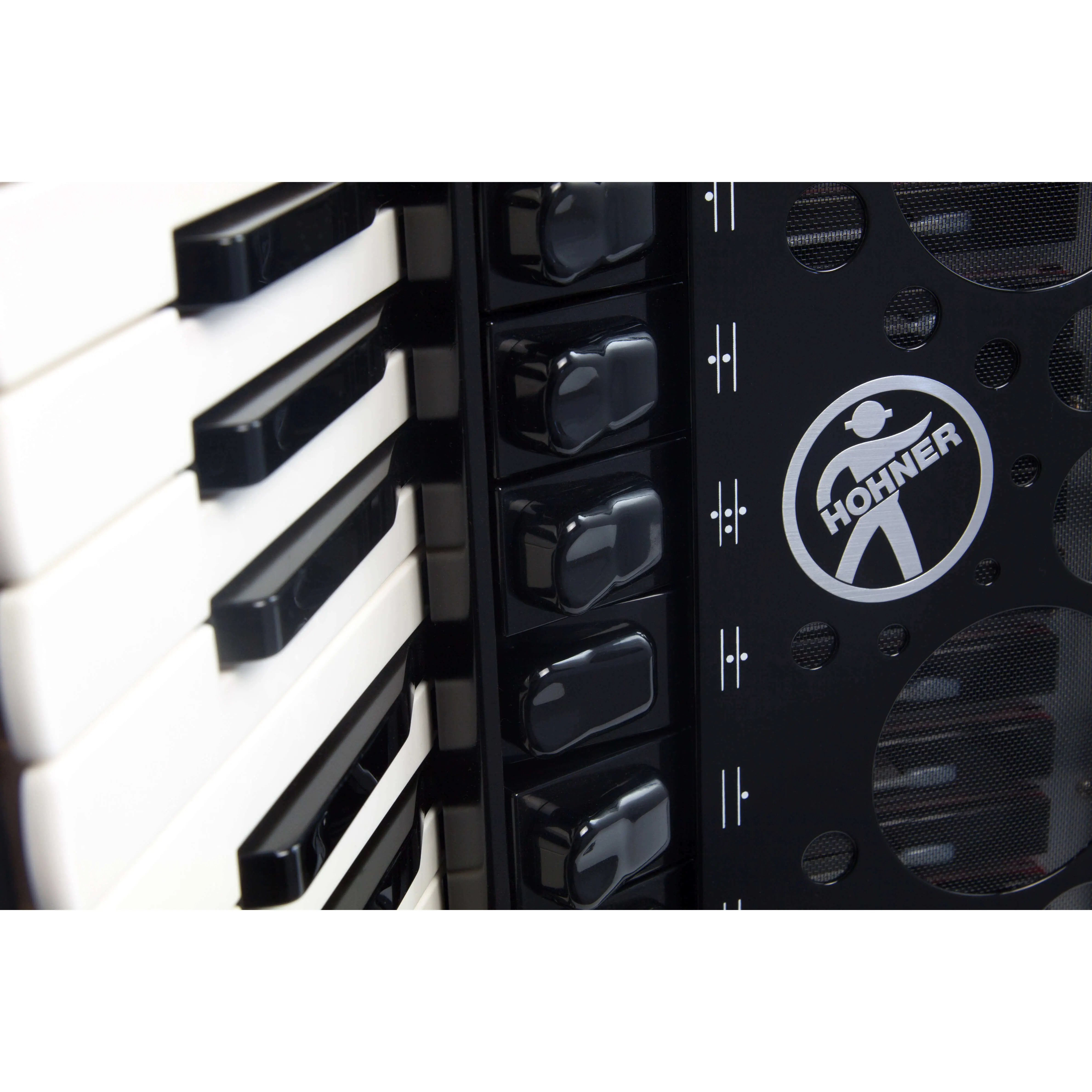 HOHNER AMICA Forte IV 96 Black klavirska harmonika s torbo