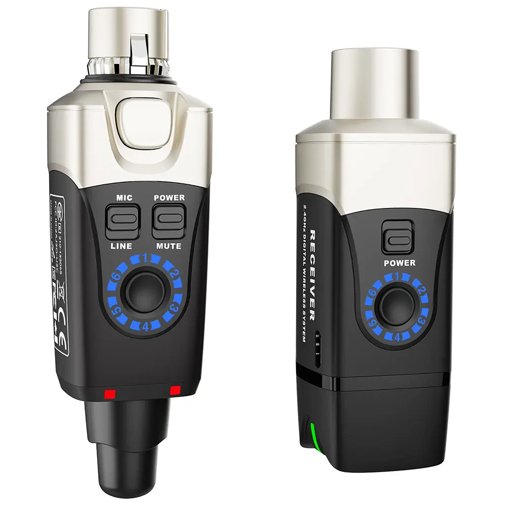 XVIVE U3 black brezžični sistem za mikrofon