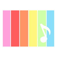 NOTNI ZVEZEK - A5 široko črtovje Mavrica