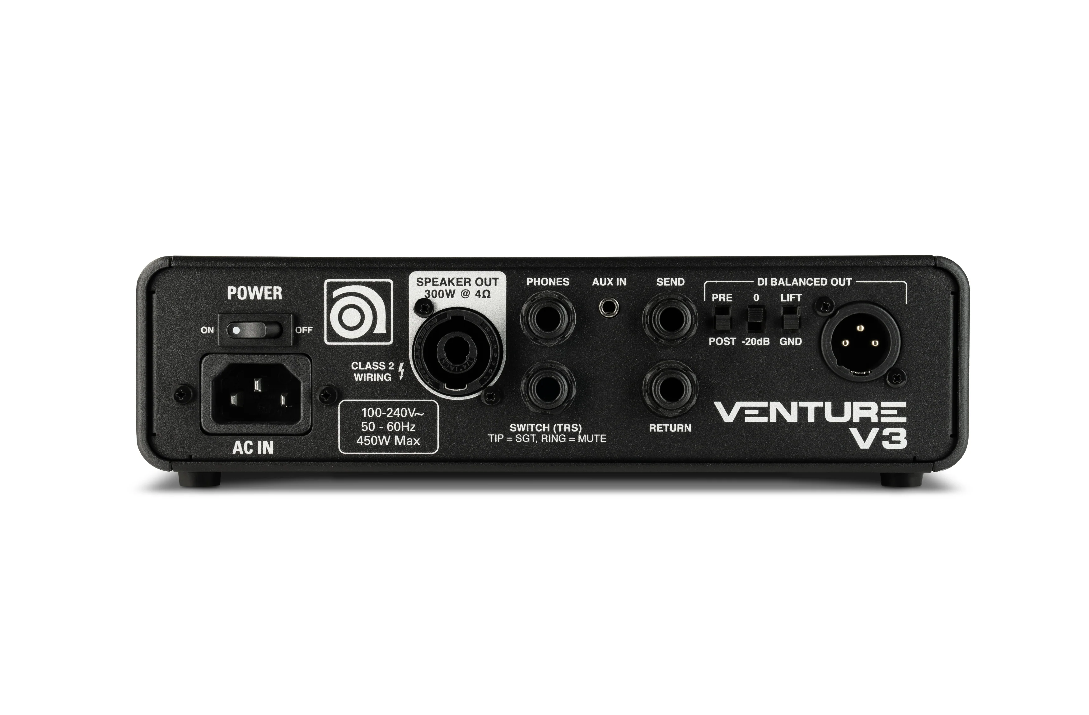 Ampeg Venture V3 300W bas ojačevalna glava