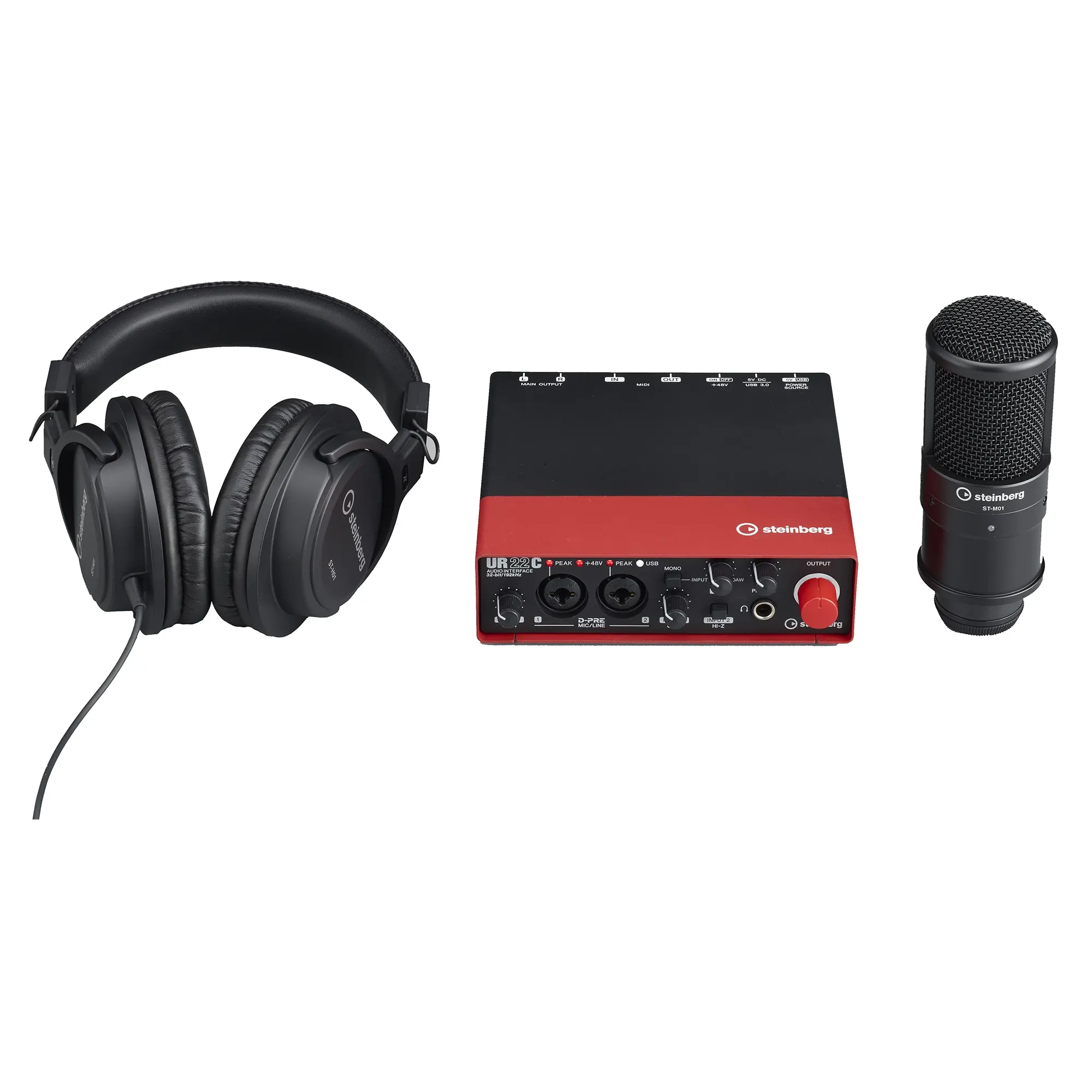 Steinberg UR22C recording pack