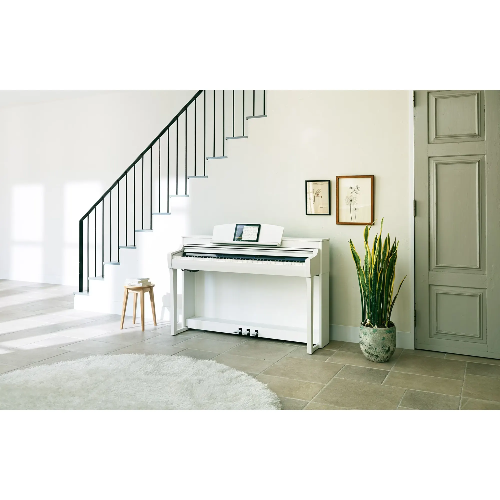 Yamaha Clavinova CSP-255WH digitalni klavir – bel