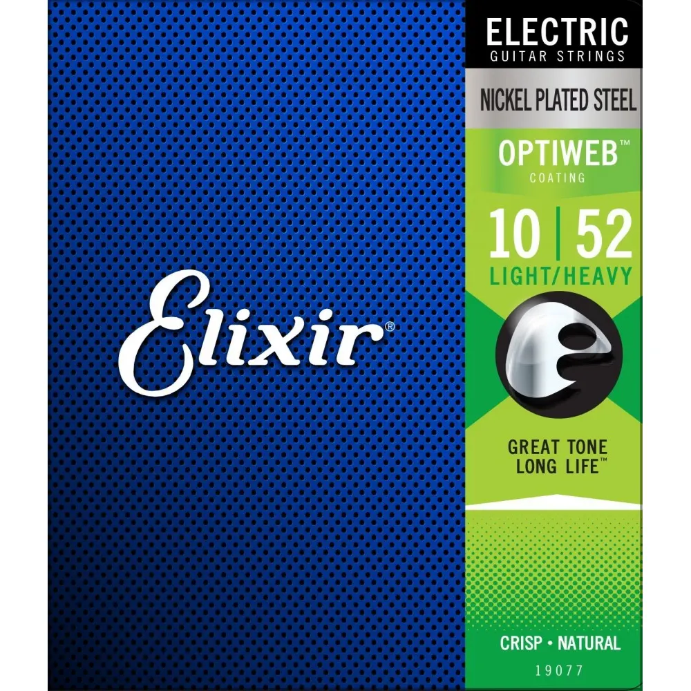ELIXIR OPTIWEB 10-52 LIGHT HEAVY strune za električno kitaro