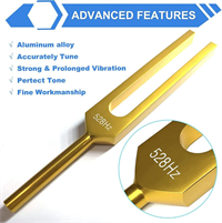 Terapevtske glasbene vilice - komplet (4x)