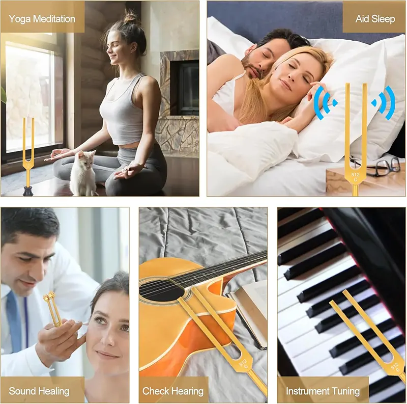 Terapevtske glasbene vilice - komplet (3x)