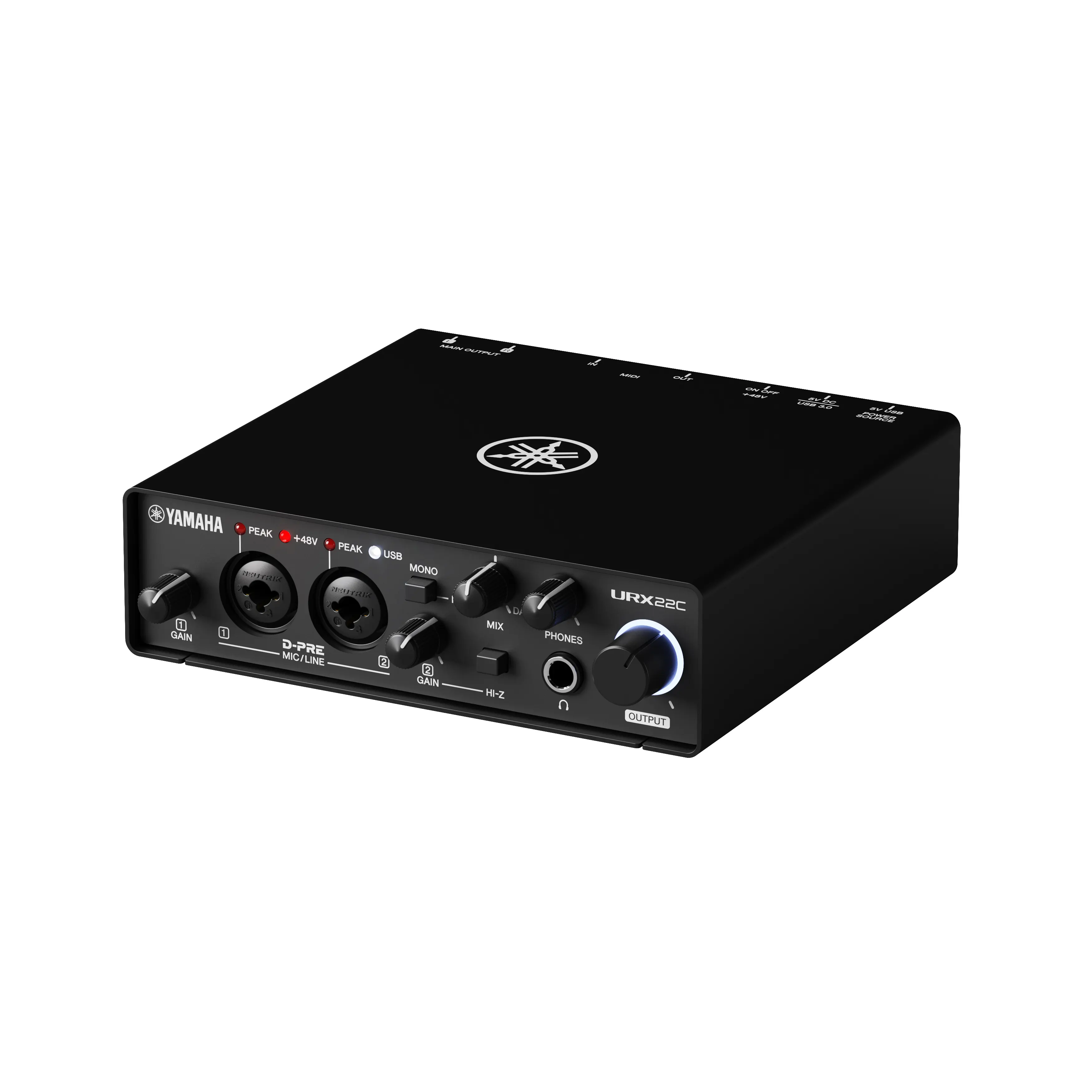 Yamaha URX22C black avdio vmesnik