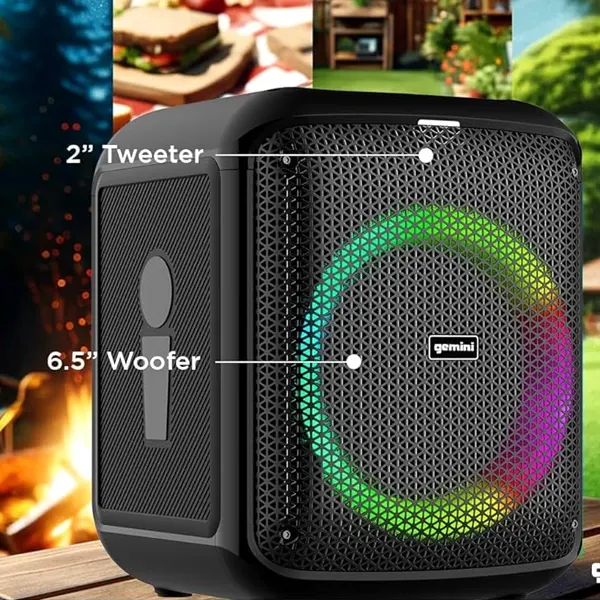 Gemini GGO-650L prenosni zvočnik z mikrofonom