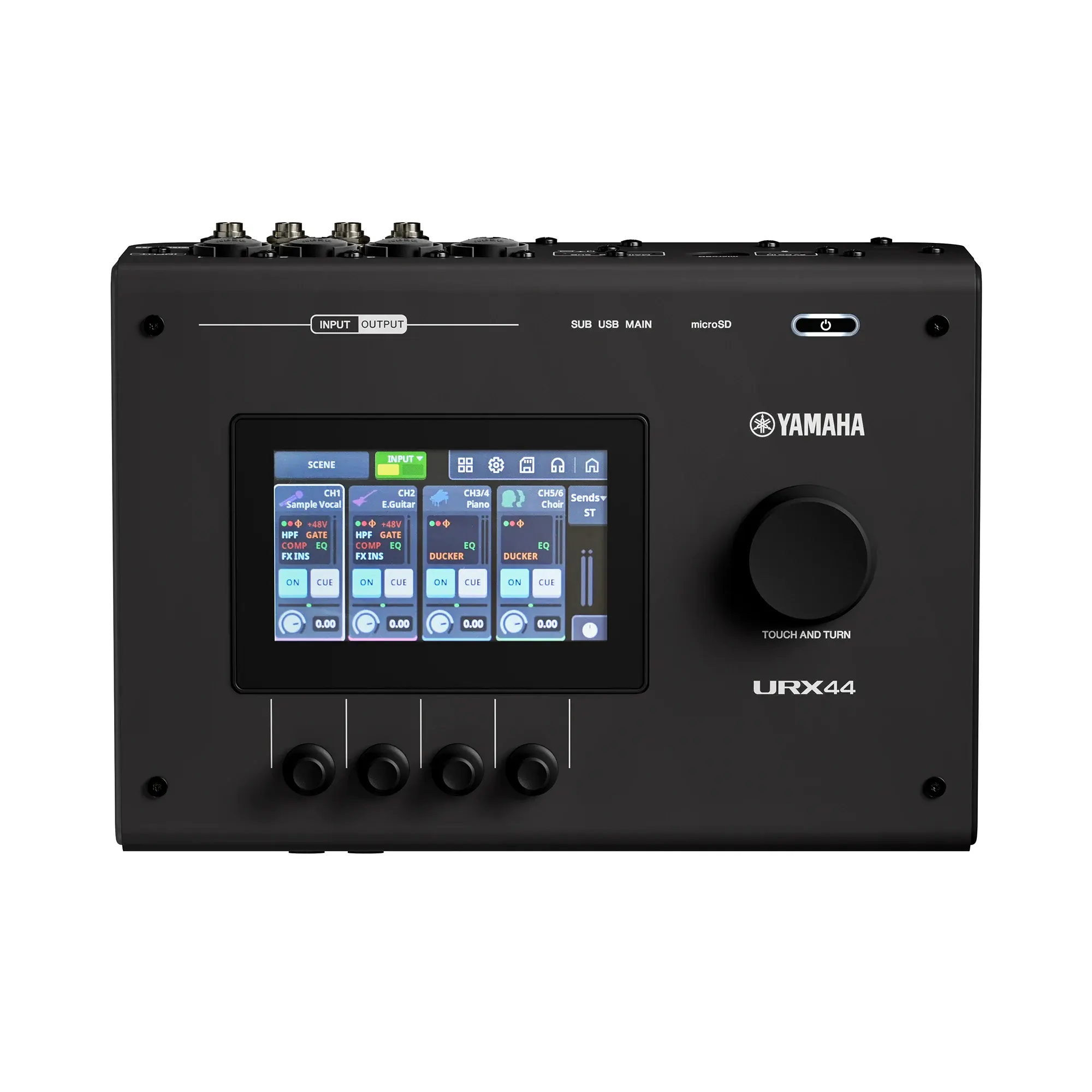 Yamaha URX44 USB-C avdio vmesnik black