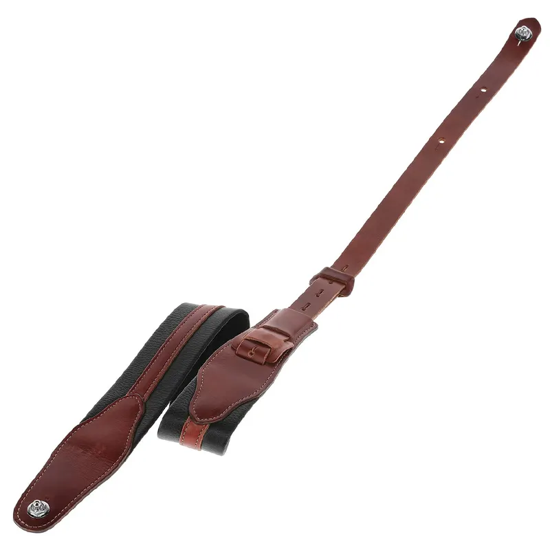 GEWA Prestige 65 oblazinjen pas za kitaro Croc/Brown s Strap-lock sistemom