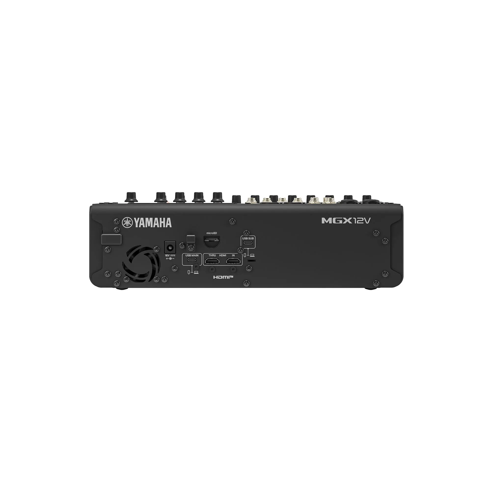 Yamaha MGX12V BK digitalna mešalna miza s HDMI video vmesnikom