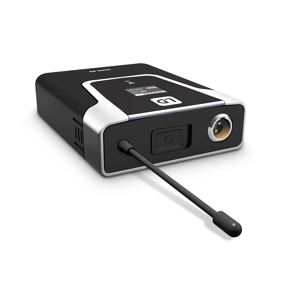 LD Systems U506 (655 - 679 MHz) BPL 2 brezžični mikrofonski sistem s kravatnima mikrofonoma