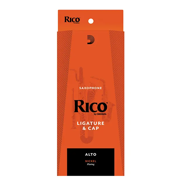 Rico RAS1N ligatura s pokrovčkom za alt saksofon