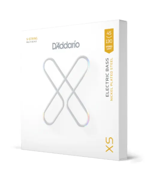 D'Addario XS MS 45-130 coated strune za bas kitaro