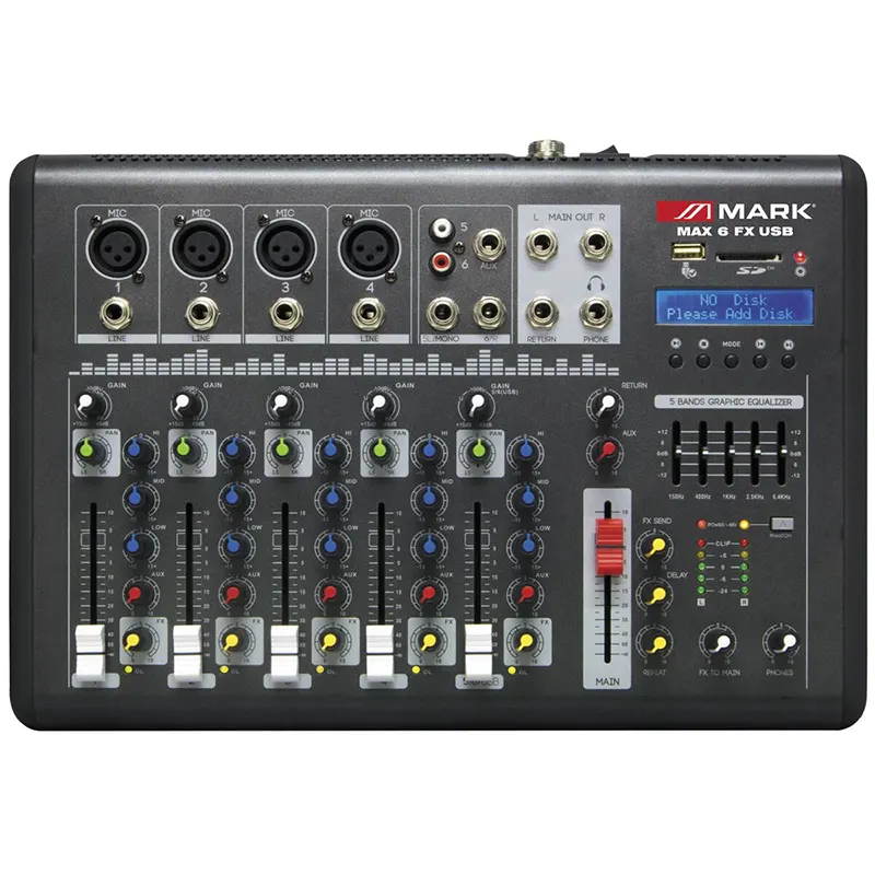 MARK Max 6 FX USB BT mešalna miza